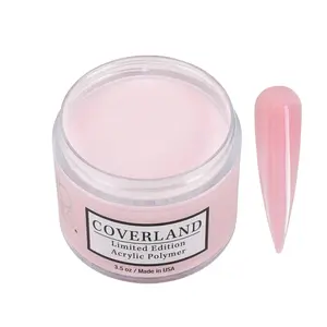 Tones Coverland Acrylic Powder 3.5oz "Blush Pink" - Limited Edition, Made in USA, Perfect for Nail Art