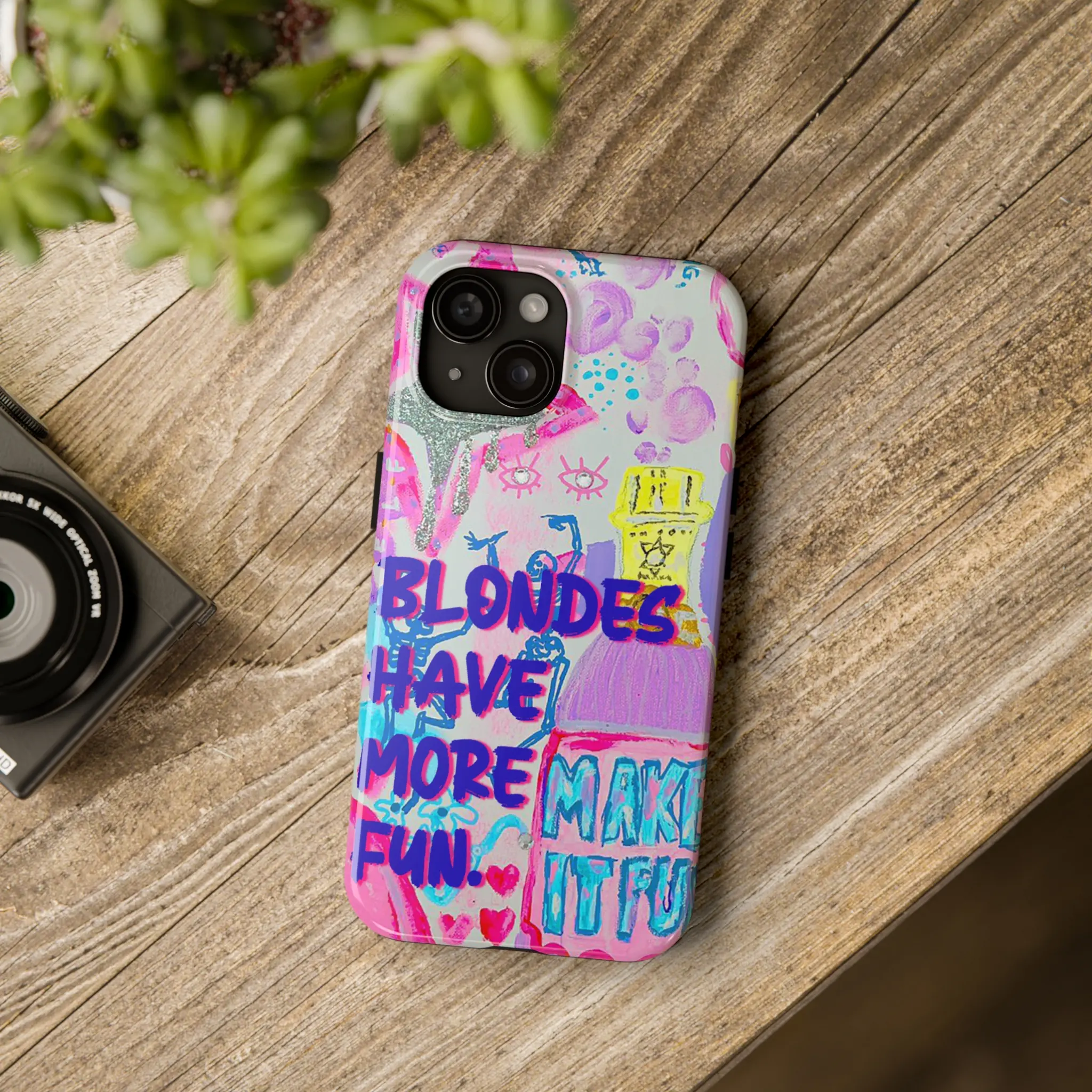 Glittercutie Blondes Have More Fun Phone Case Make It Fun Pink Collage Summer Colorful School Girls Phone Cases Phone Cover Hard Case Tough 2-piece Magnetic Phone Case - TikTok Shop Glittercutie Blondes Have More Fun Phone Case Make It Fun Pink Collage Summer Colorful School Girls Phone Cases Phone Cover Hard Case Tough 2-piece Magnetic Phone Case - TikTok Shop