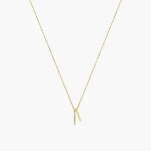 Skylar Double Bar Necklace
