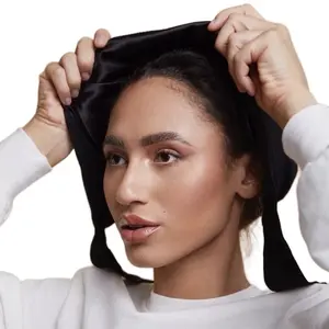 Luxury Satin Hair Wrap - Elegant Design for Stylish Hair Styling