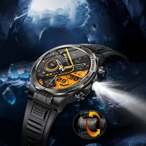 IPS HD Rotary Smartwatch for Men and Women, 1.43 Inch Touchscreen, 112 Sports Modes, Ipx8 Waterproof, Fitness Tracker