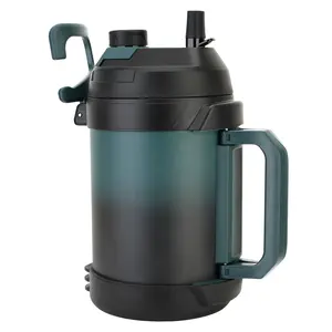 Gallon Jug,115oz Large Insulated Stainless Steel Sports Water Jug, Large Triple Wall Vacuum Insulation Water Bottle-Keeps Cold up to 48 Hrs-Sweat Proof,for Gym, Hiking & Camping