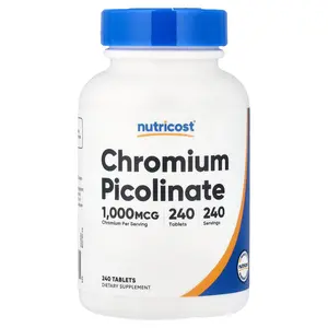 Nutricost Chromium Picolinate, 1,000  mcg, 240 Tablets