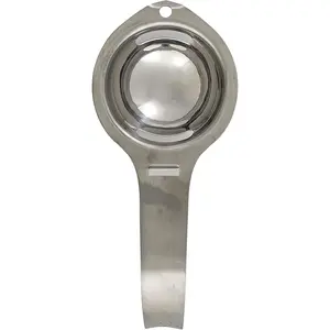 Stainless Steel Egg Yolk Separator - Durable & Dishwasher Safe Kitchen Gadget for Easy Egg Separation