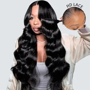[HD LACE WIG] Wiggins Hair Body Wave HD Lace Front Wigs Human Hair 13x4 Pre Bleached Knots Pre Plucked Hairline