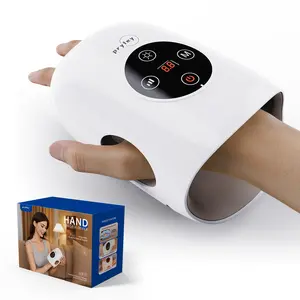 Hand Massager, 9 Modes 9 Intensities Hand Massage, Cordless Hand Massager for Arthritis and Carpal Tunnel, Mother's Day Gifts for Men Women Parents Relaxation at Office, White