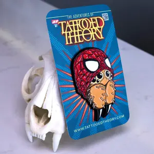 "MAN-SPIDER" Pin