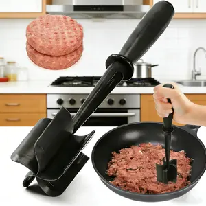 Meat Chopper, Premium Heat Resistant Smasher for Ground Beef, Burger Grinder Nylon Potato Mix Tool DJA1020-01