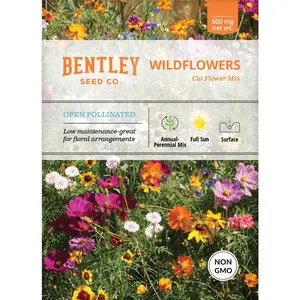 Wildflower, Cut Flower Wildflower Mix Seed Packets