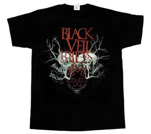 Black Veil Brides Band Short Sleeve Cotton Black All Size Shirt Ag9501312