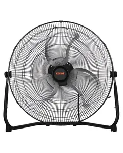 VEVOR 18 Inch Floor Fan 3 Speeds 360° Adjustable Tilt High-Velocity Industrial Fan
