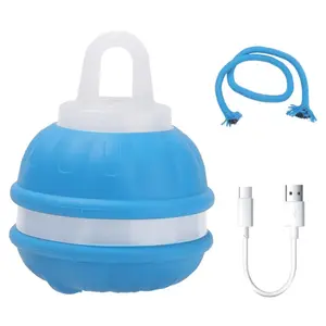 Automatic Rolling Smart Interactive Dog Ball Toy with Faux Tail, Rechargeable Electric Dog Toy with Motion Sensor