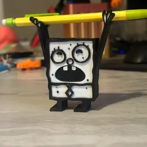 Doodle bob pen holder desk, decor