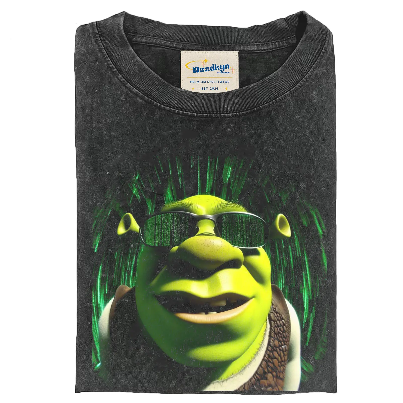 Vintage Shrek 90s Meme Comfort Color T-Shirt Funny Ogre Graphic Tee Ring Spun Cotton Casual Soft Washed T-Shirt Trendy Tops for Perfect Gift