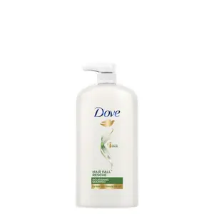 Dove Hair Fall Rescue Shampoo 1 L for Damaged Hair - Mild Daily Anti Hair Fall Control for Thicker Hair -, Haircare Conditioner Restore Comfort Cleanser