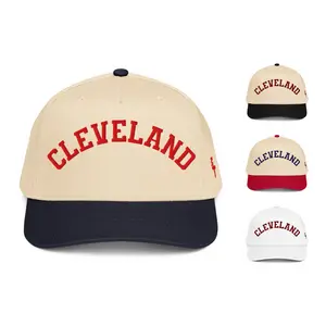 Classic Cleveland Arch Vintage Retro Baseball Cap Snapback Hat