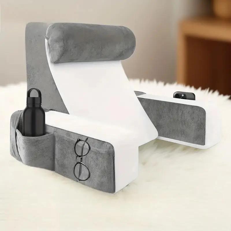 High Density Sponge Filling Reading Gaming Pillow Cushion Back Neck Rest Supporter Use in Bed Sofa Floor Chair