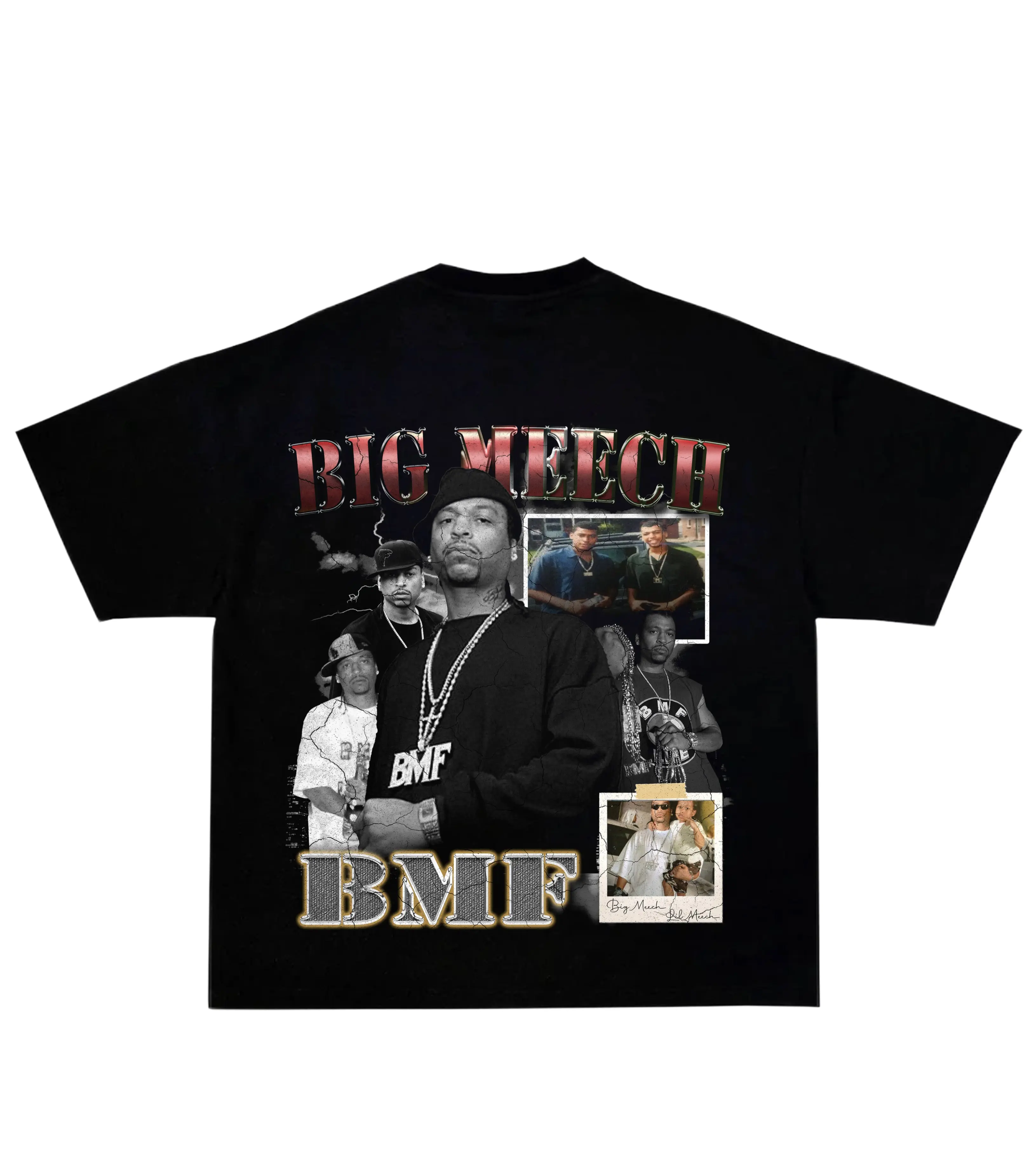 BMF TEE Print Short Sleeve Graphic Unisex T-Shirt