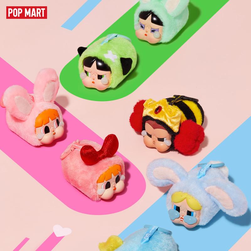 POP MART CRYBABY × Powerpuff Girls Series-Vinyl Face Plush Blind Box