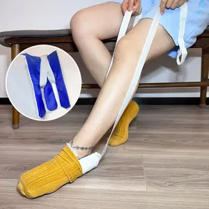 1 pc of sock-wearing device, sock-wearing auxiliary tool, sock-wearing auxiliary device, no need to bend over to help put on socks, sock-wearing device for the elderly, auxiliary tool for the elderly, pregnant women, and people who cannot bend over