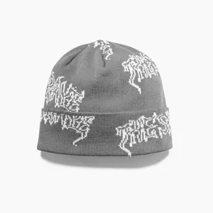 METAL BEANIE - BROWN