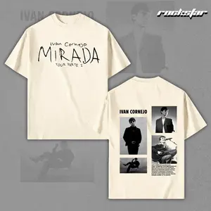 Ivan Cornejo Mirada, Tour T-shirt, Ivan Cornejo 2025 The Eras Tour Merch, Ivan Cornejo Fan Gift Ideas, Ivan Cornejo Merch 2025, Ivan Cornejo T-shirt, Unisex Streetwear, Fan Gifts