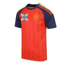 Personalized Spain Soccer Jersey World Cup 2026, Custom Name Number Logo National Soccer Jersey S