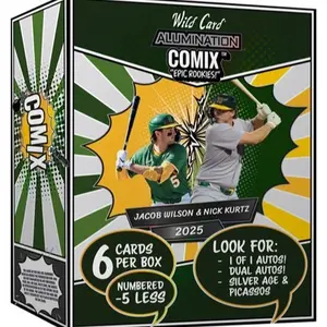 Wild Card Nick Kurtz & Jacob Wilson Epic Comix Hobby (Every Card #/5 or less)