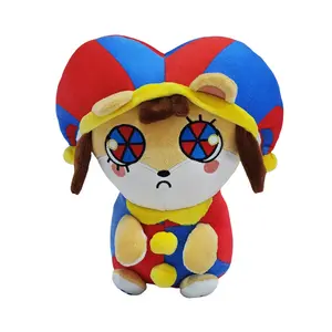 20cm New Magical Numbers Circus Toy Cartoon hamster pomni plush Stuffed Plush Dolls Toy Peripheral For Kid Gift