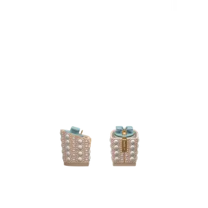 Block Heel Kit 3 Sand Satin Pearl