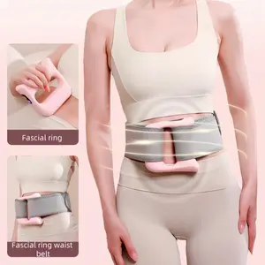 Second-generation upgraded Fascial ring trainer with five adjustable gears and three modes, equipped with Velcro straps, vibration relaxation, and full body training