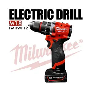 Milwaukee M12 Sub‑Compact 10mm Brushless Drill/Driver, 0-470 / 0-1,650 RPM, 45 / 60 Nm Max Torque, 13‑Clutch Settings, 10mm Metal Chuck, For Tight Space Drilling And Fastening tool