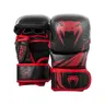Venum Challenger 3.0 Neoprene Sports Gloves - Black/Red, Grappling Shape, Neoprene Interior, Shock Absorption, Velcro Closure, Wrist Support, Sweat-Wicking Martial Arts Fight Training Gear