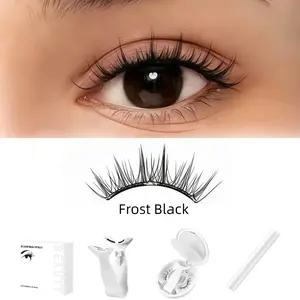 Soft MagneticEyelashes EyelashExtensions with Applicator Kit Reusable Maqnetic Lashes Lightweight, Fluffy SoftMagnetic Strip with Free Gifts EyelashCurler Lash Setting Liquid GiftsPack Cosmetic anime eyelash Christmas Eve gifts Holiday