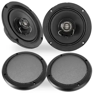 XFHD6R 600W Peak (300W RMS) 6.5" XF-Series 2-Ohm Rear Tour-Pak Speakers for Select 2014-up Harley-Davidson Touring Model Motorcycles