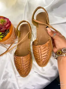 Nathalia Lace-Up Huaraches/ Tan Huaraches de Cintas/ Huaraches Mexicanos/ Mexican Sandals/ Leather Sandals/ Zapatos Artesanales/ Sandalias de Piel/ Huaraches tejidos