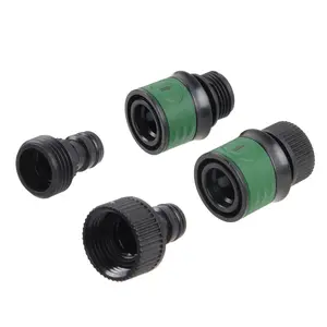 4PC Plastic Hose Quick Connect Set