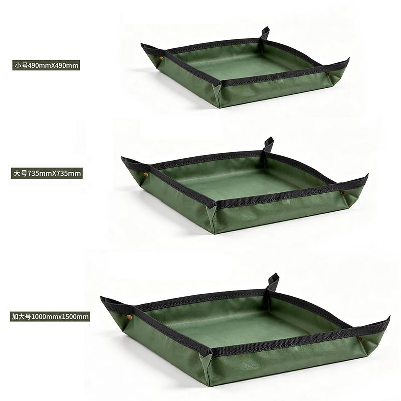 Gardening mat made of Oxford fabric for home use, thickened and waterproof; suitable as a soil replacement pad and for succulents; ideal for changing pots and transplanting.