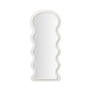 Rhodes 70" Velvet Floor Mirror