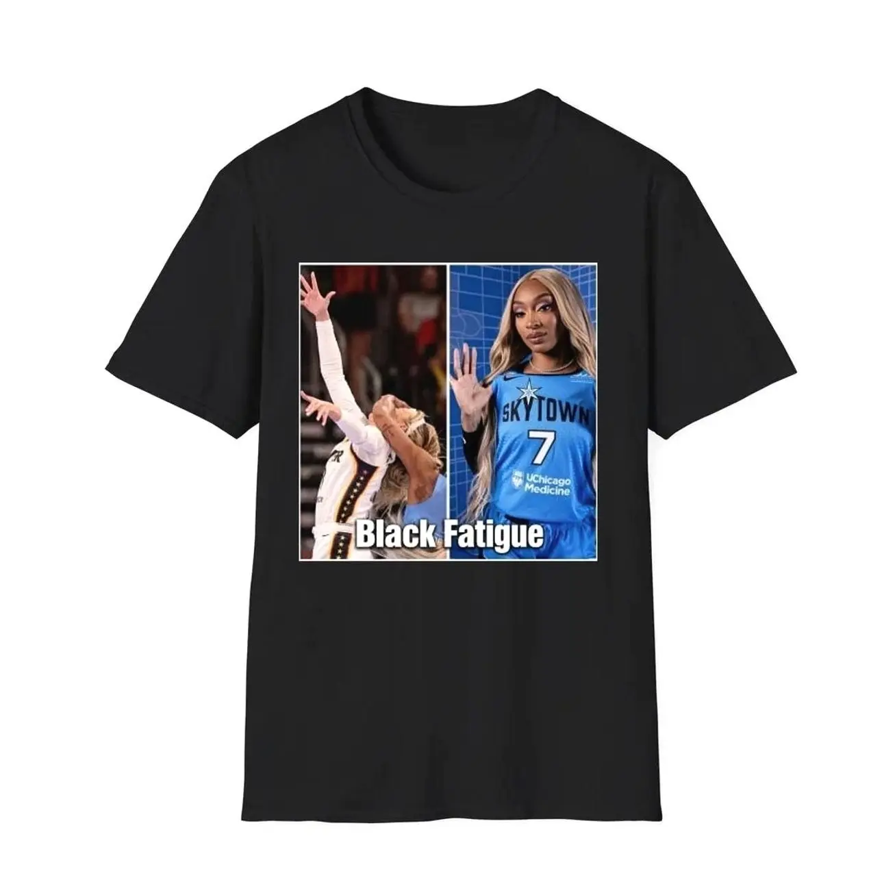 Black Fatigue DiJonai Carrington Sophie Hard Foul Meme Skytown Fan shirt