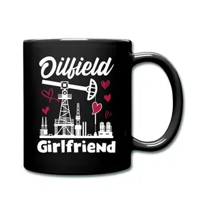 Oil Field Gift. Oilfield Operator Present. Black Mug. Coffee Mug. Oilfield Mug. Oil Drilling Mug. Rig Mug. Oil Mug. Oil Gift