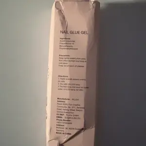 AILLSA DIY Nail Art Starter Kit Full Cover Clear NailTips Acrylic Pre-Filed Fake Press on for Extension, 15g Strong Solid Nail Glue,Handheld UV Light