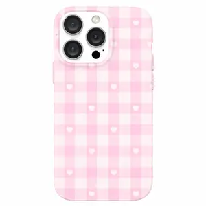 Dolly Pink Gingham Iphone Case - Cute & Trendy Phone Cases For Iphone X, 11, 12, 13, 14, 15 & More