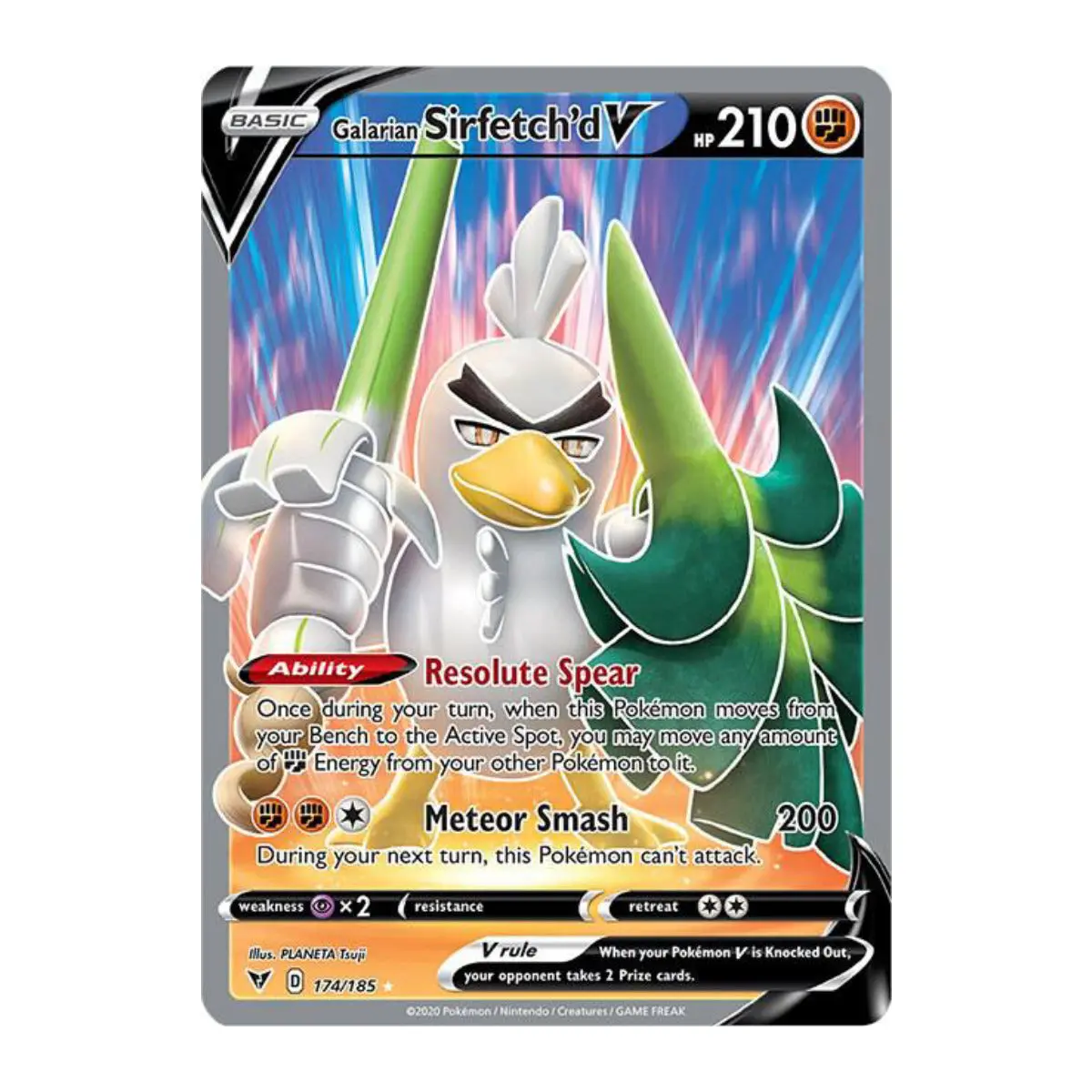 Galarian Sirfetch'd V (Full Art) – 174/185