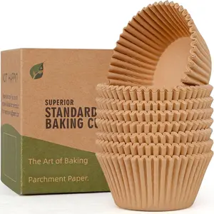 225 count  Cupcake Liners - Standard Muffin Cups Liners for Baking,  Paper Cupcake Wrappers with Excellent Greaseproof, Balanced Non-Stick & Non-Slip,  Grade ()