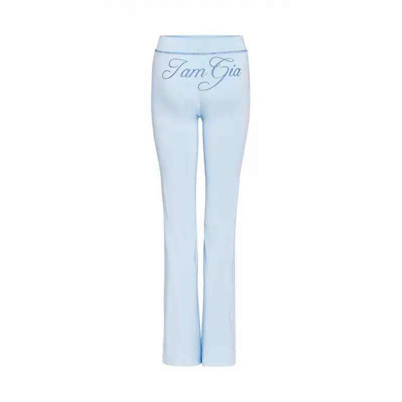 Light blue letter pants