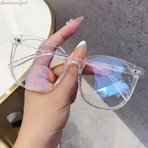 Unisex Leopard Pattern Fashion Blue Light Glasses, Comfortable Decorative Eyewear for Screen Use, Eye Protection Eyeglasses Ideal for Office Work, Study, Daily Wear & Casual Fashion Outfits tiktokshopspringglowup