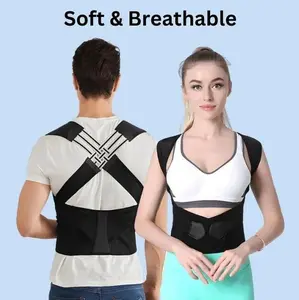 Adjustable Posture Corrector Back Brace Shoulder Straightener with Shoulder Support Relieve Back Neck and Shoulder Pain for Men and Women Shoulder Brace for Back and Spine Alignment