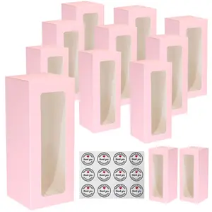 Gift Bakery Boxes,8.7'x3.15'x3.15' Cookie Boxes, Boxes for Pies, Muffins, Donuts and Pastries