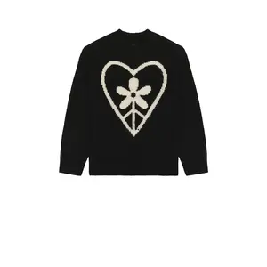 ALLSAINTS Finden Crew Neck Sweater in Black